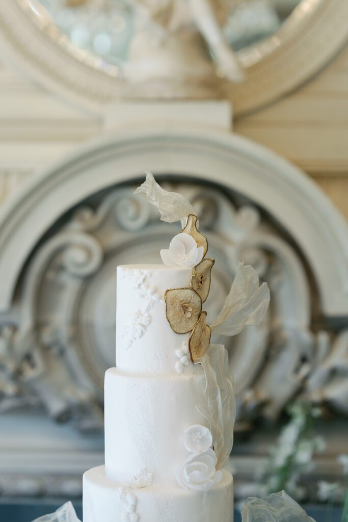 luxury wedding cake photographed by Brittany Boote
