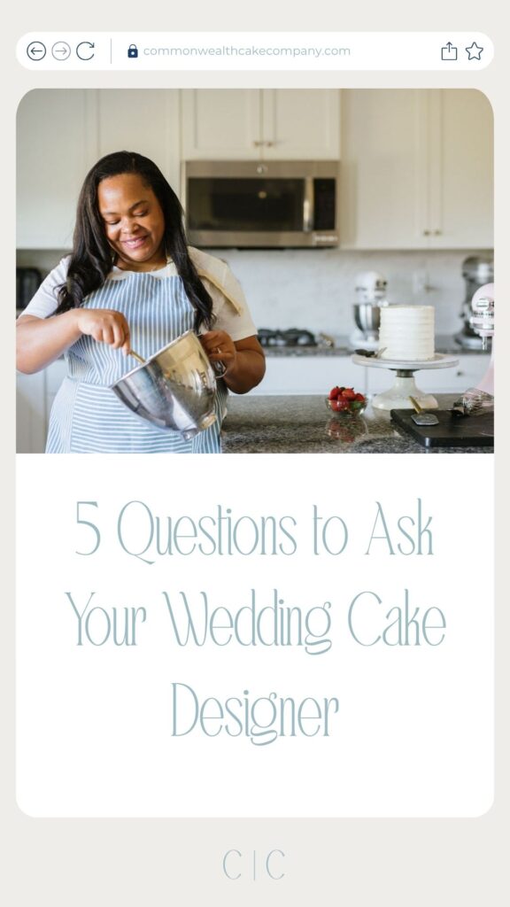 5 Questions to Ask Your Wedding Cake Designer / charlottesville va wedding cakes